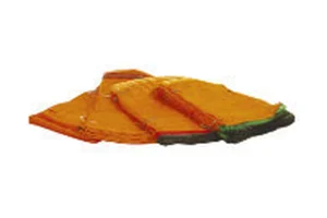 Orange Raschelsäcke in mehreren Größen